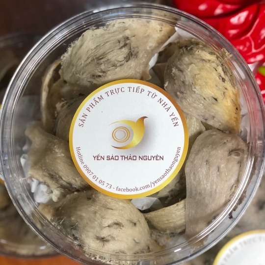 Yến sào nguyên lông - loại 1 - 100gr