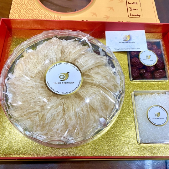 Hộp yến chưng sẵn 10 chai - 75ml
